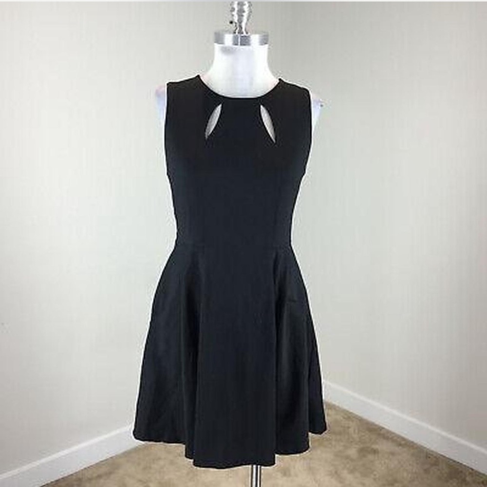 Elegant Black Sleeveless Dress